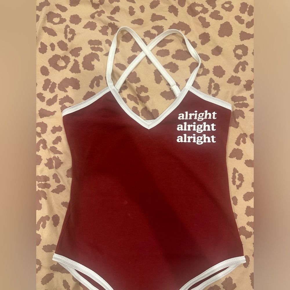 Alright alright alright bodysuit